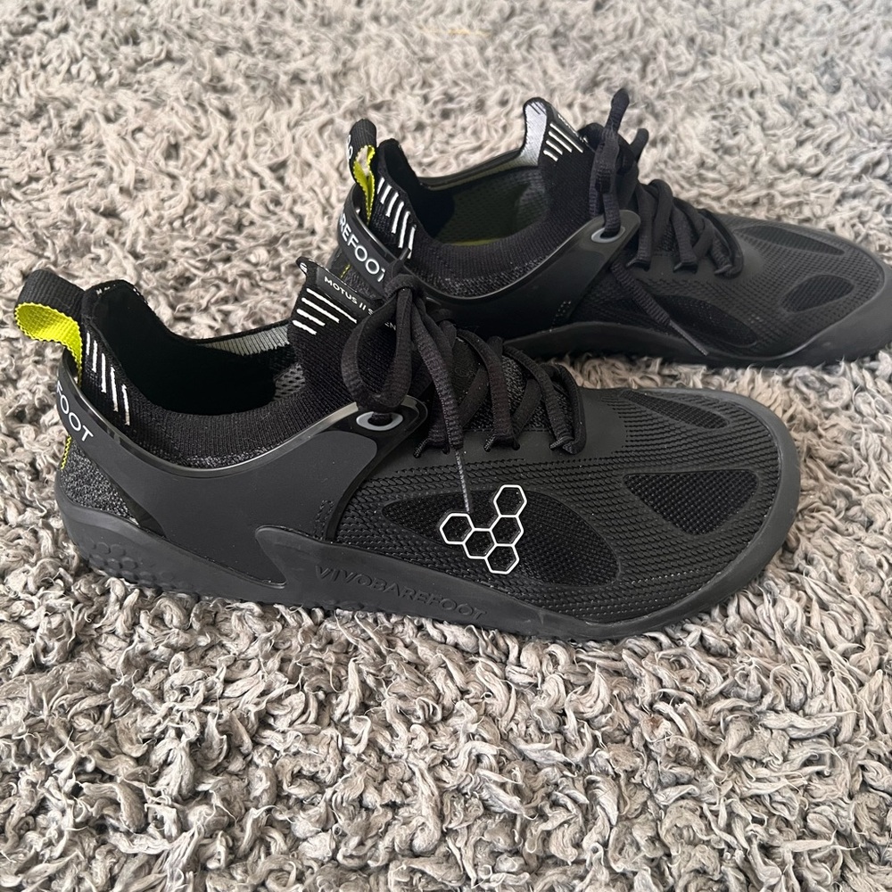 Vivo Barefoot Black Athletic Shoes